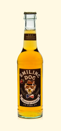 Smiling Dog Pomegranate Cider